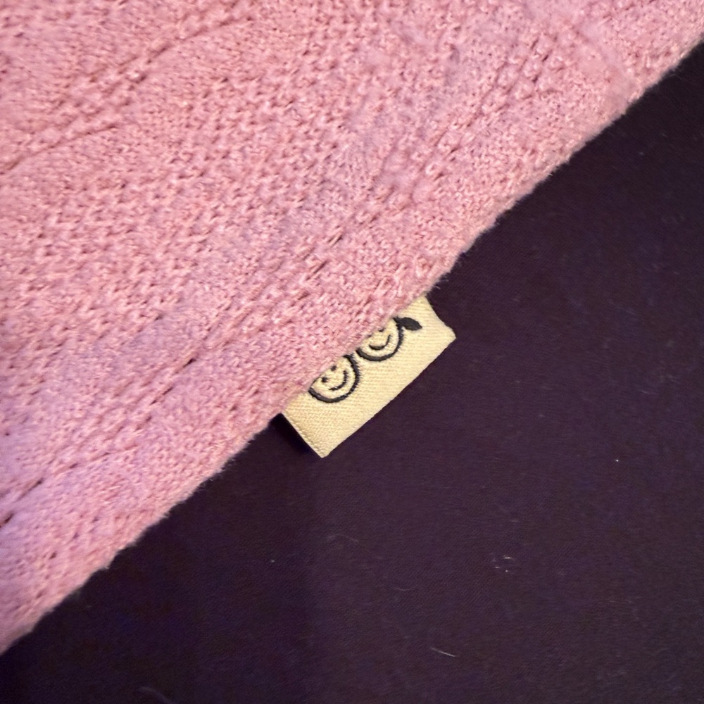 Dudis Designs Pink Cable Knit One Piece - Picture 2 of 3